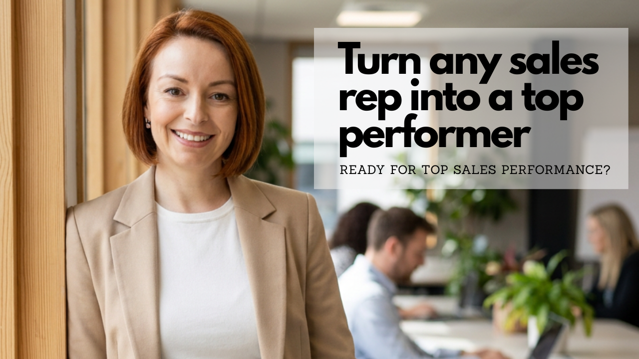 Turn any sales rep into a top performer